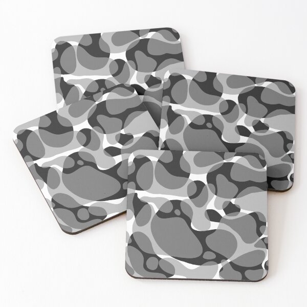 Item preview, Grey Blobs designed and sold by Bovinae Art.