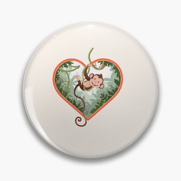 Item preview, Heart Monkey designed and sold by Itsheartshop.