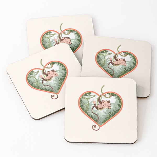 Item preview, Heart Monkey designed and sold by Itsheartshop.
