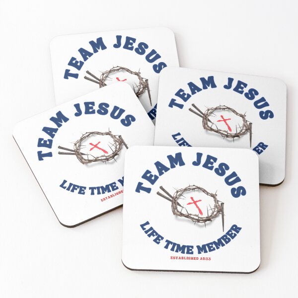Item preview, Team Jesus, Lifetime Member designed and sold by Gagamu.