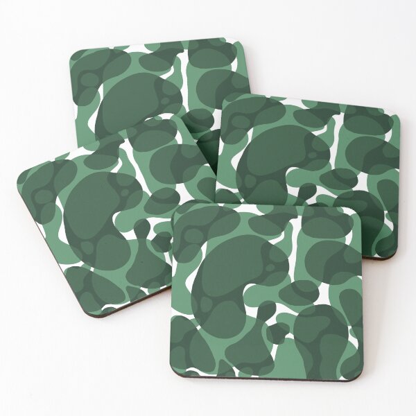 Item preview, Green Blobs designed and sold by Bovinae Art.