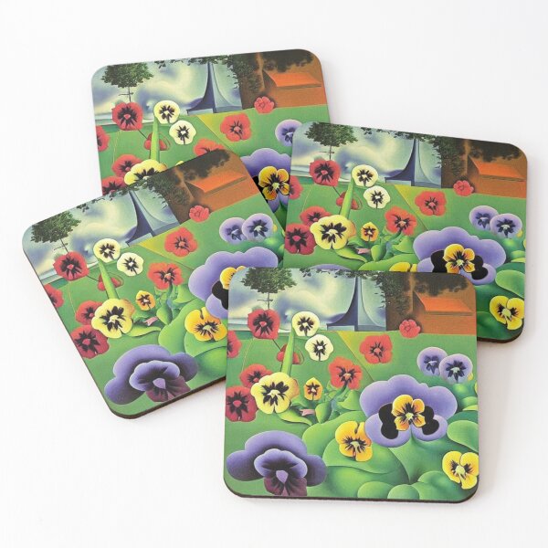 Item preview, Pansies in the garden designed and sold by George Hutton Hunter.