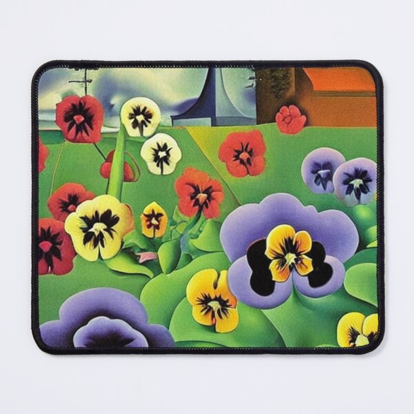 Item preview, Pansies in the garden designed and sold by George Hutton Hunter.