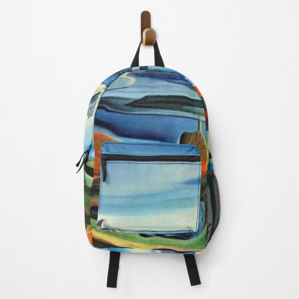 Item preview, Surreal mountain fjord designed and sold by George Hutton Hunter.