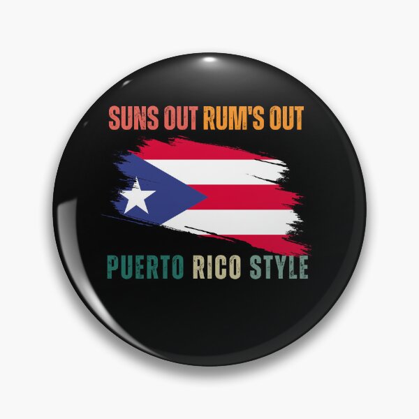 Item preview, Puerto Rico Flag Distressed, Suns Out, Rums Out, Puerto Rico Style designed and sold by Galactic-Panda.