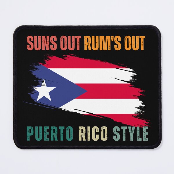 Item preview, Puerto Rico Flag Distressed, Suns Out, Rums Out, Puerto Rico Style designed and sold by Galactic-Panda.