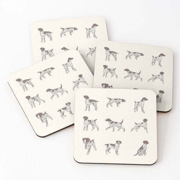 Item preview, german shorthaired pointer dog pack designed and sold by Mayarart.