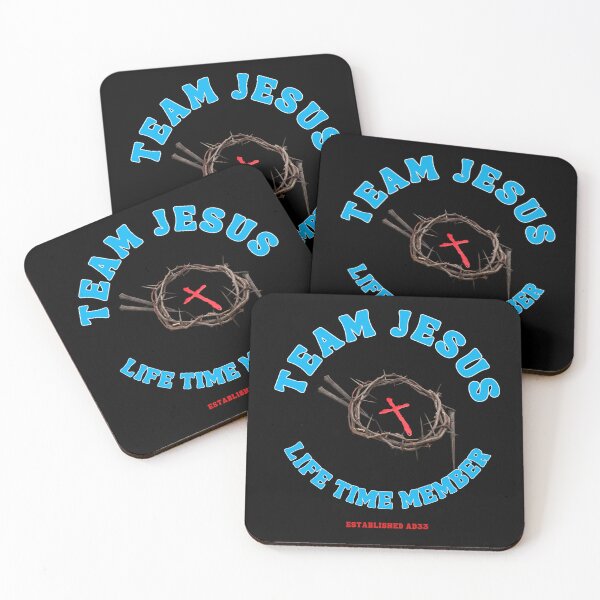 Item preview, Team Jesus, Lifetime Member designed and sold by Gagamu.