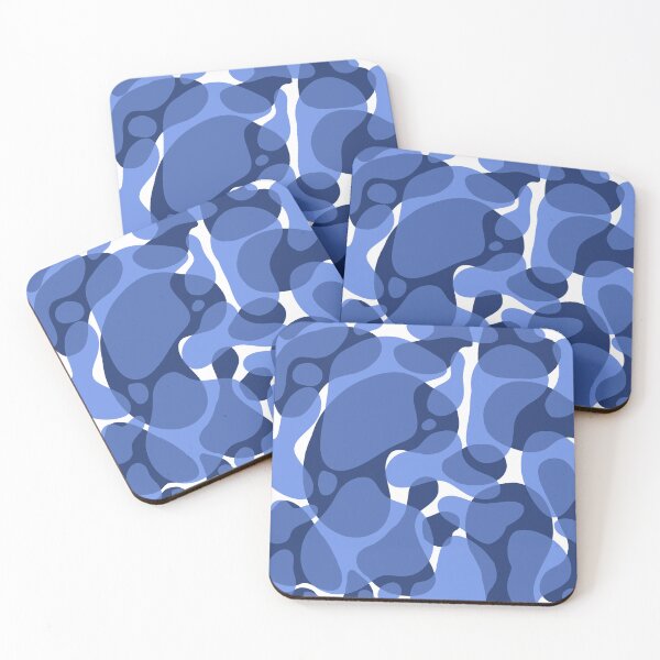 Item preview, Deep Blue Blobs designed and sold by Bovinae Art.