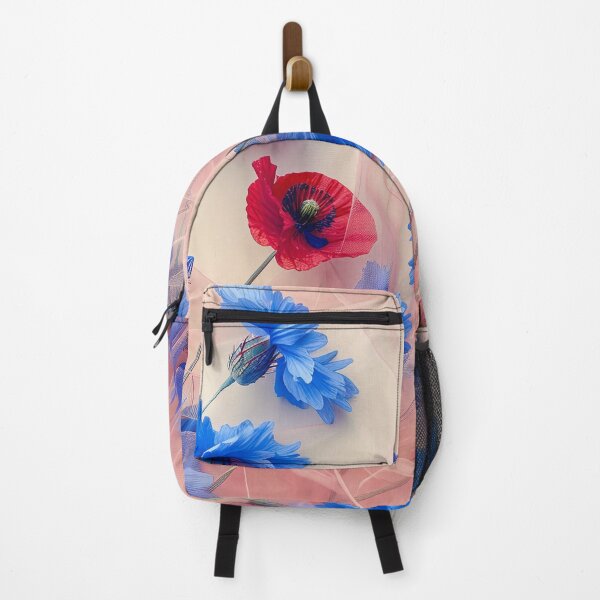 Item preview, Cornflowers Poppies designed and sold by FlowersColorful.