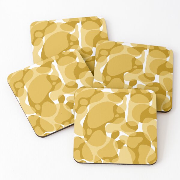 Item preview, Yellow Blobs designed and sold by Bovinae Art.