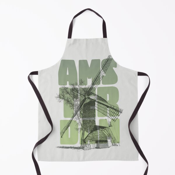 Item preview, Windmill in Old Amsterdam designed and sold by AardvarkAnarchy.