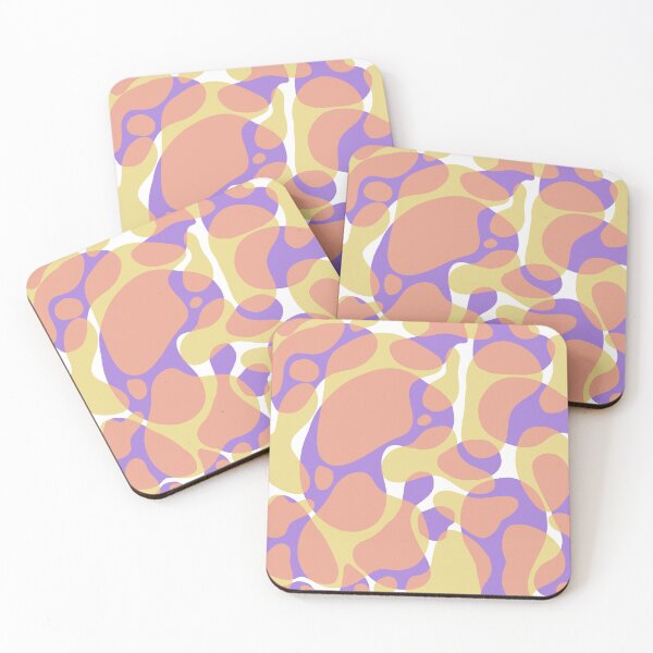 Item preview, Pastel Rainbow Blobs designed and sold by Bovinae Art.