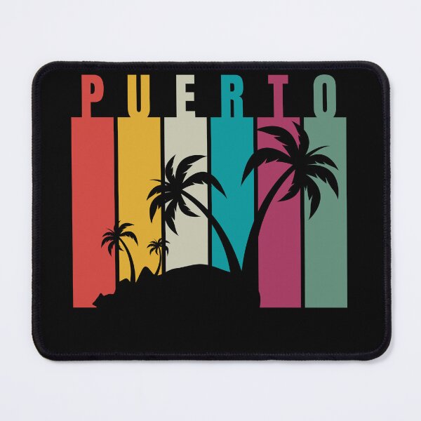 Item preview, Puerto Rico Palm Tree Silhouette, Beach Holiday designed and sold by Galactic-Panda.