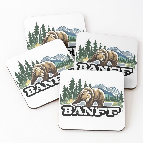 Item preview, Scenic Bear Serenity: Banff National Park designed and sold by LuluDragon.