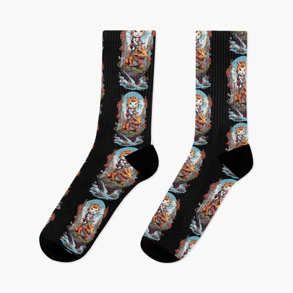 Item preview, Cartoon cat adventurer domestic cat owner designed and sold by LuminOrb.
