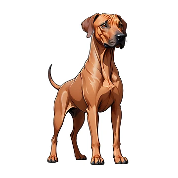 Artwork thumbnail, Rhodesian Ridgeback by Bilisik