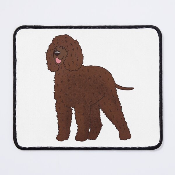 Item preview, Irish water spaniel dog art designed and sold by Yaragold.