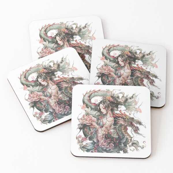 Item preview, Highly Detailed Japanese Tattoo Style Art designed and sold by Lucy Goosy Art.