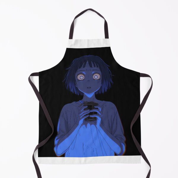 Artikelvorschau, Scared Manga Girl Eating Noodles entworfen und verkauft von CoolMantras.