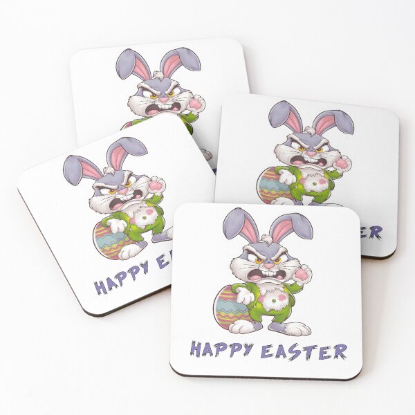 Item preview, Angry Easter Bunny designed and sold by Carbon-Hop.
