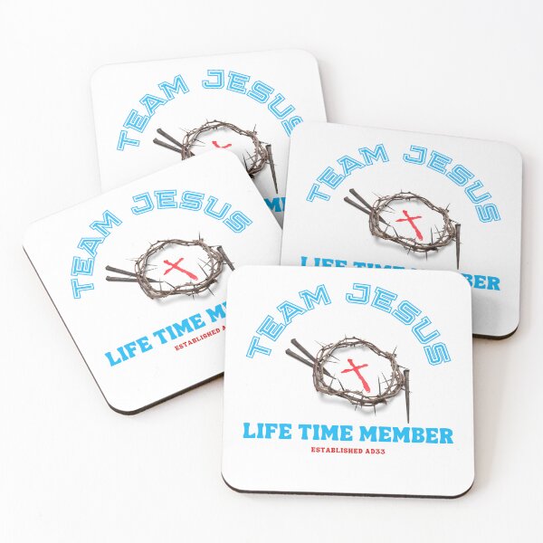 Item preview, Team Jesus, Lifetime Member designed and sold by Gagamu.