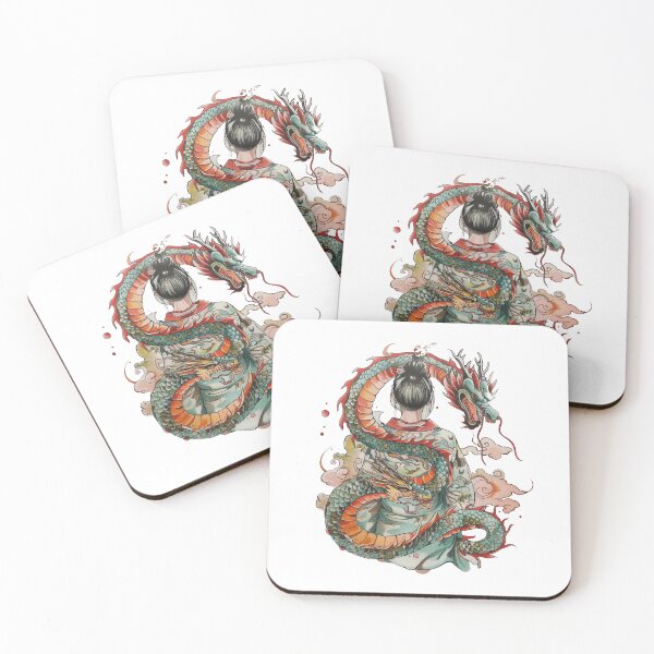 Item preview, Highly Detailed Japanese Tattoo Style Art designed and sold by Lucy Goosy Art.