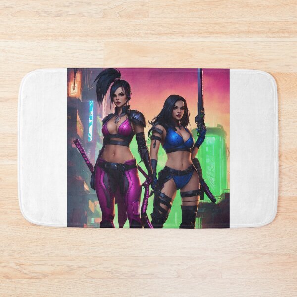 Item preview, Cyberpunk Kitana & Mileena designed and sold by RaF71PrO.