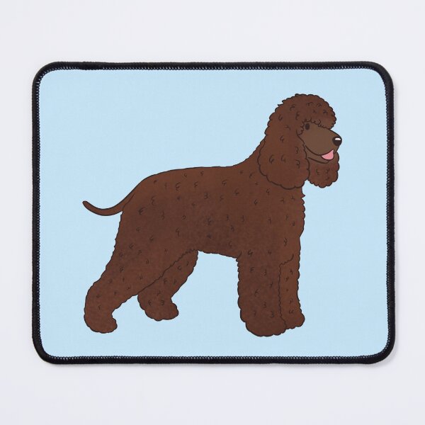 Item preview, Irish water spaniel dog art designed and sold by Yaragold.