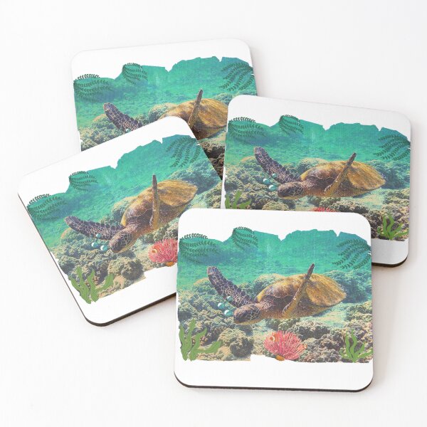 Item preview, Turtle In Ocean Gift For Turtle Lovers designed and sold by Harpiaart.
