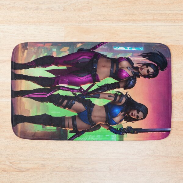 Item preview, Cyberpunk Kitana & Mileena designed and sold by RaF71PrO.