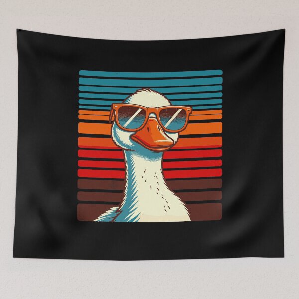 Item preview, Silly Goose in Sunglasses Pun Meme Pool Funny Goose designed and sold by KsuAnn.
