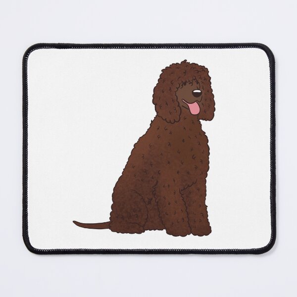 Item preview, Irish water spaniel dog art designed and sold by Yaragold.