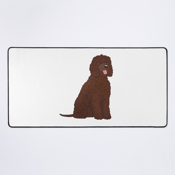 Item preview, Irish water spaniel dog art designed and sold by Yaragold.