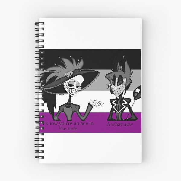 Item preview, Alastor and Rosie ace flag designed and sold by Ahhhhhstickers2000.