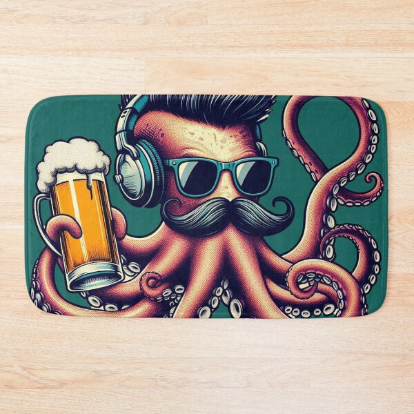 Item preview, Hipster Octopus designed and sold by Oryartil.