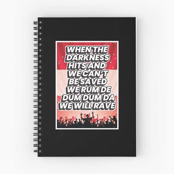 Item preview, We Will Rave - Kaleen - Austria - Eurovision 2024 - Song Lyrics Design designed and sold by Vision-Tees.