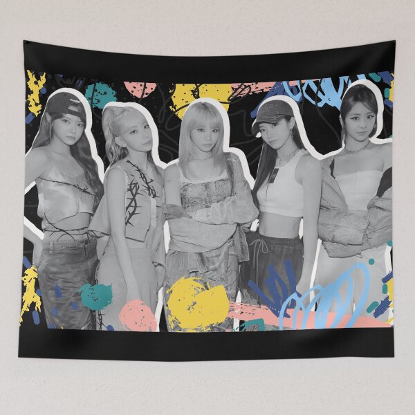 Item preview, LE SSERAFIM (KPOP) designed and sold by jaofnn.