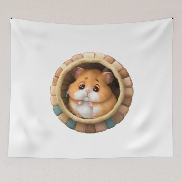 Item preview, Hamster Sad Hamester designed and sold by HelloWoord.