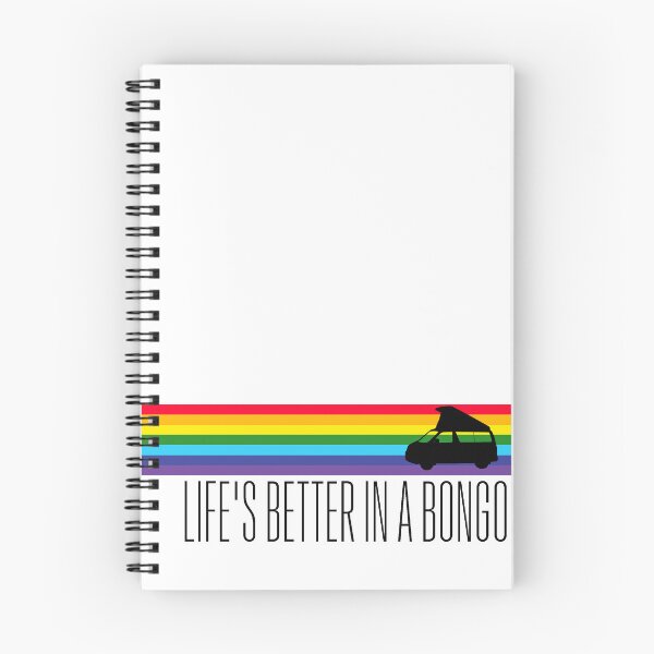 Item preview, Life's Better In A Bongo Rainbow Stripes designed and sold by LocalOddball.