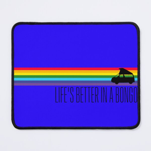 Item preview, Life's Better In A Bongo Rainbow Stripes designed and sold by LocalOddball.