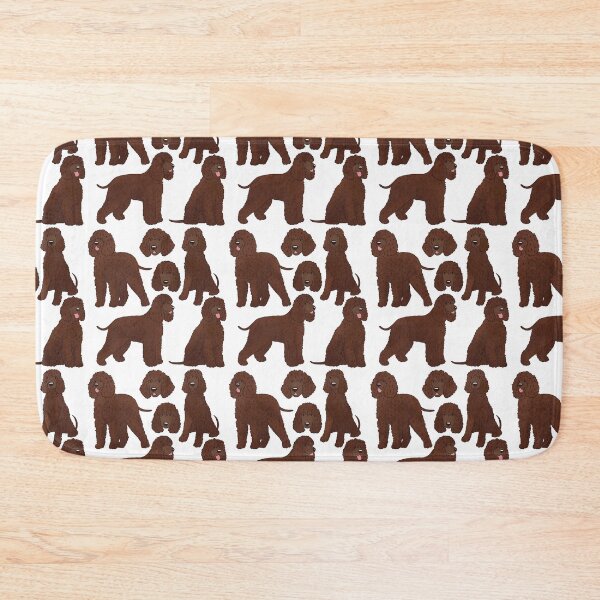 Item preview, Irish water spaniel dog pattern  designed and sold by Yaragold.