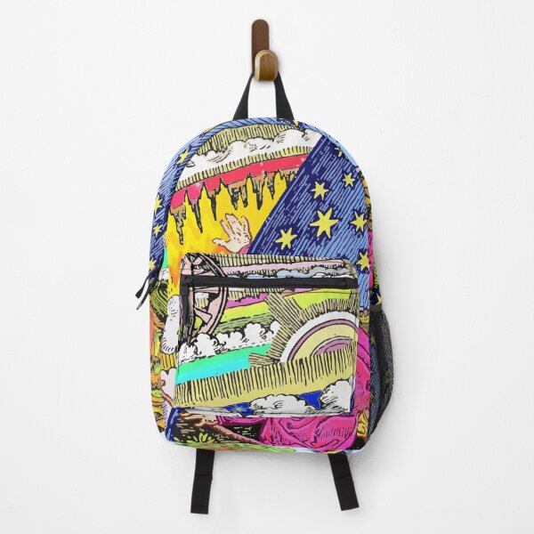 Item preview, Flammarion Reproduction - Traveler Exploring The Universe designed and sold by GrimGlitters.