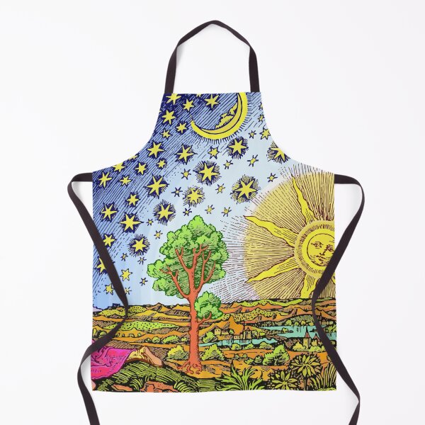Item preview, Flammarion Reproduction - Traveler Exploring The Universe designed and sold by GrimGlitters.