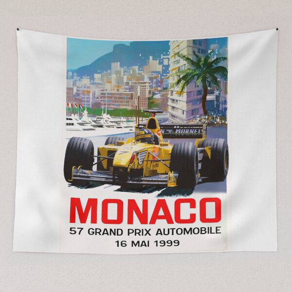 Item preview, Monaco GP 1999 Damon Hill Jordan designed and sold by Speedbirddesign.
