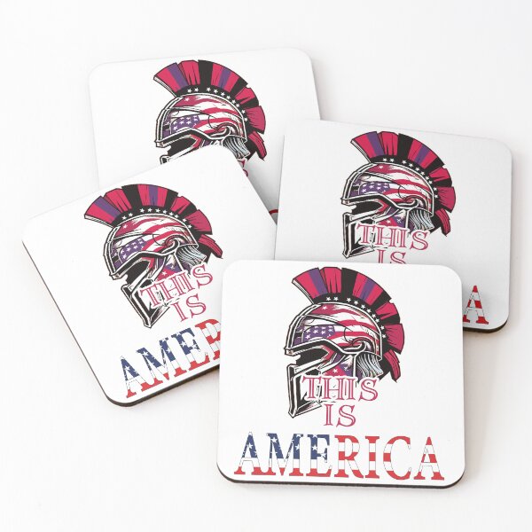 Item preview, This is America with Spartan style Helmet designed and sold by AmericaFreedom.