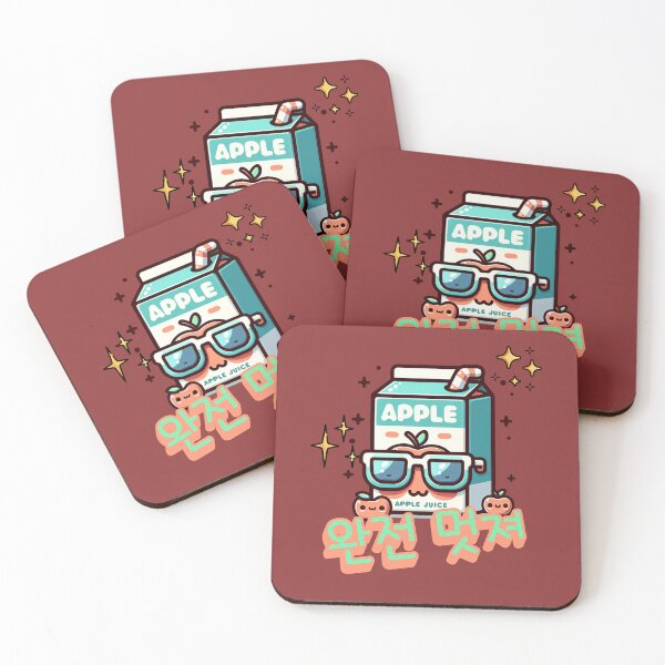 Item preview, Apple Juice bottle - Cute aesthetic Korean Style drink designed and sold by Japatonic Shop.