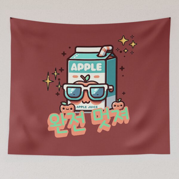 Item preview, Apple Juice bottle - Cute aesthetic Korean Style drink designed and sold by Japatonic Shop.