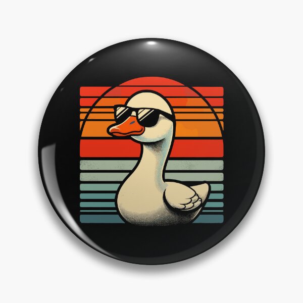 Item preview, Silly Goose in Sunglasses Pun Meme Pool Funny Goose designed and sold by KsuAnn.