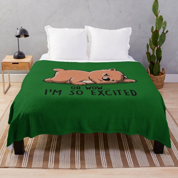 Item preview, Copy of I’m So Excited - Funny Lazy Bear Gift designed and sold by koalateess.